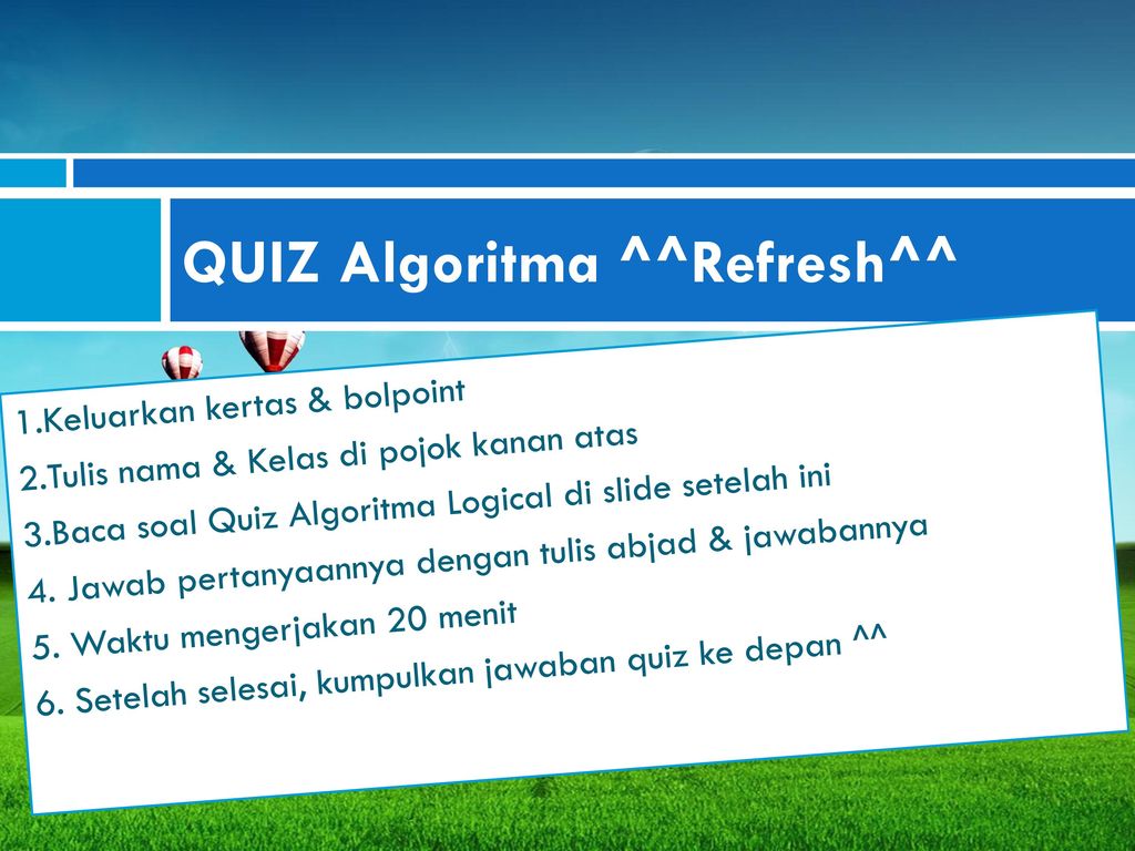 20+ Contoh Soal Quiz Logika Algoritma - Contoh Soal Terbaru